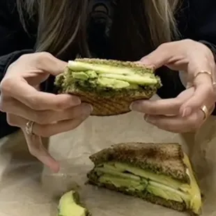 Veggie Pesto Melt
