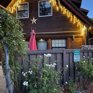 Outside near our room