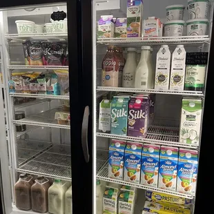 Dairy section