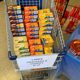 Lance cracker prices