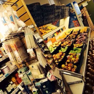 a variety of fruits and vegetables