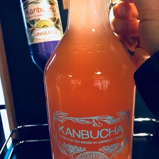 Gingerose kombucha