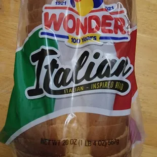 99 cents. Italian-inspired sandwich bread. It is still a week away from expiring. I have NOT seen this bread anywhere else. It must be new.