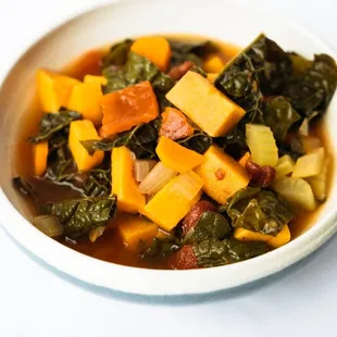 Claire's Kale &amp; Sweet Potato Soup