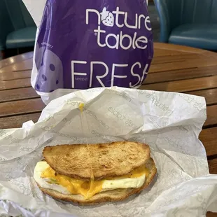 Breakfast panini