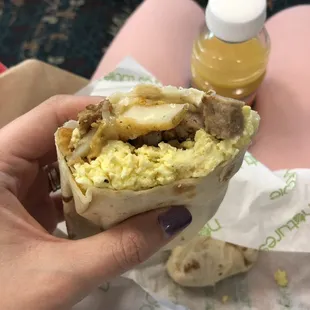 Turkey Sausage Sandwich