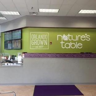 the interior of a restaurant