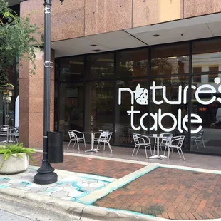 the outside of a restaurant