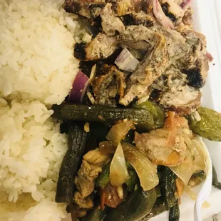 Dinakdakan and pinakbet.