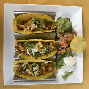 Tacos soft and crispy