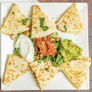 Chicken quesadillas