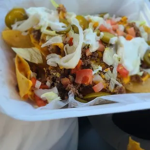Beef Nachos