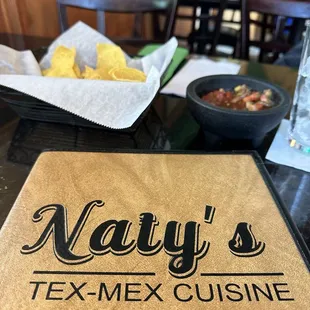 Fresh Salsa and chips.