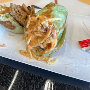 We got the chicken sandwich &amp; breakfast burrito. It's awesome, highly recommend this place