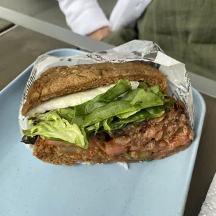 Naughty Buddha SUMO Burger (our 1/2 lb burger)