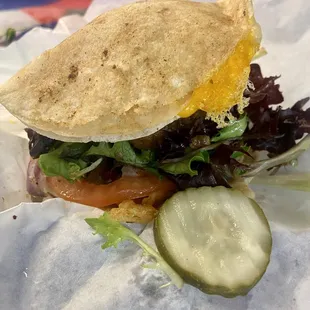 Gluten free bun alternative