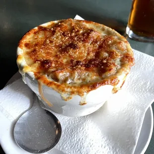 French onion soup!