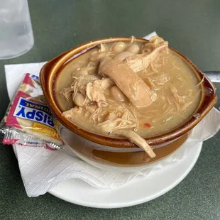 Chicken and white bean soup