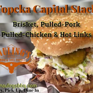 Topeka Capital Stack Sandwich