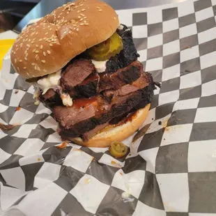 Bevo Bite Challenge Only  Sandwich