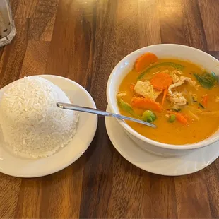 Red Curry with Chicken