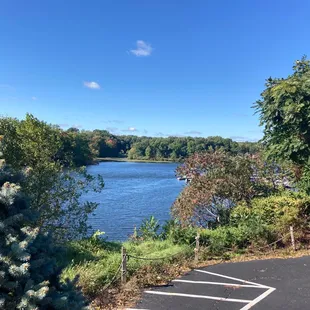 View from outside screened porch