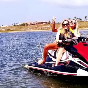 Hayley on top of her game with Nauticool Adventures in Port Aransas Texas!