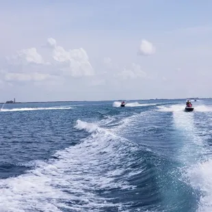 Family Jet Ski fun in Port Aransas with Nauticool Adventures!