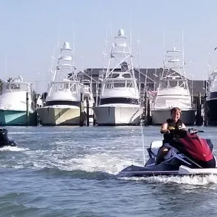Port Aransas Jet Ski rentals $95/hr with our very friendly and knowledgeable staff.