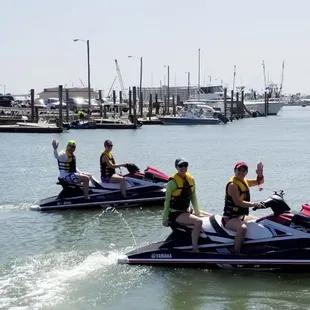 Family fun in Port Aransas! Jet Ski rentals. Rates starting as low at 95/hr.