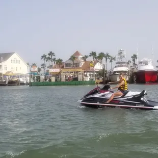 Kristen enjoying a day on the water with NautiCool Adventures in Port Aransas Texas!