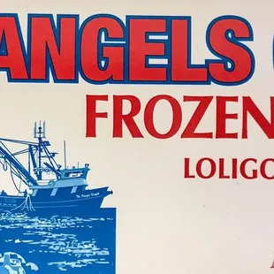 California Squid retail pack - Loligo