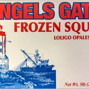 California Squid retail pack - Loligo