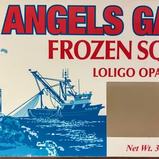 California Squid retail pack - Loligo