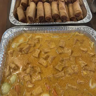 Catering : Yellow Curry Tofu
