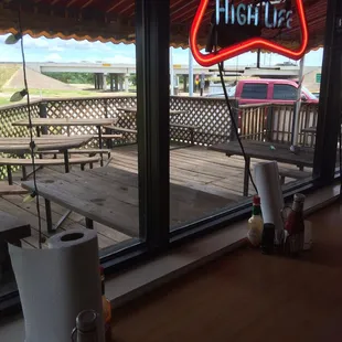 Side patio
