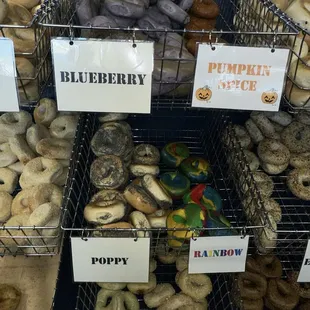 Bagels Selection