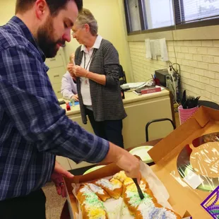 ...ready to kick off king cake season!!!