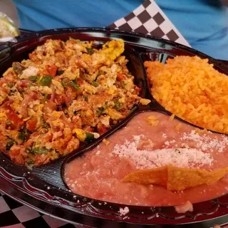 Huevos a la Mexicana Plate