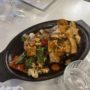 Ginger Garlic Hot Plate