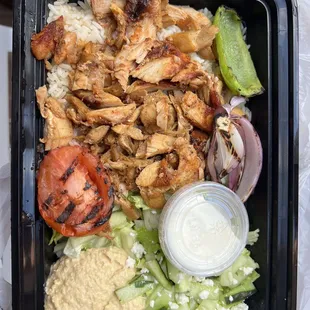 Chicken Shawarma Plate