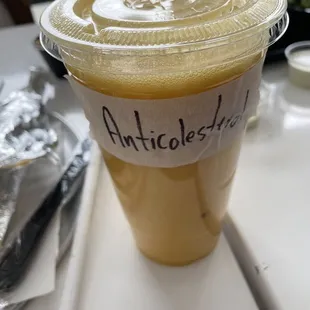 Anticholesterol Juice