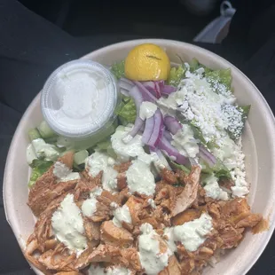 Chicken Shawarma Protein Bowl