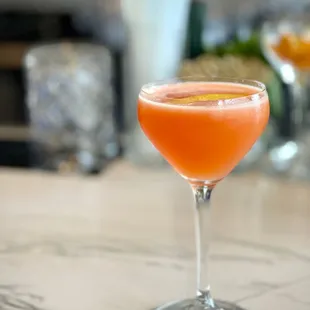 Paper plane cocktail