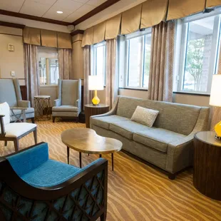 Newly Renovated Lobby Seating Area