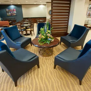 Newly Renovated Lobby Seating Area