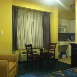 Nice room with kitchenette...