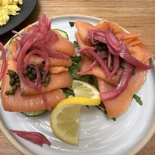 Smoked Salmon Avocado Toast