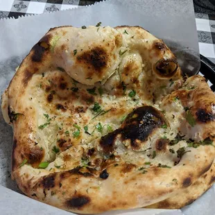 Garlic naan