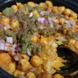 Samosa chaat